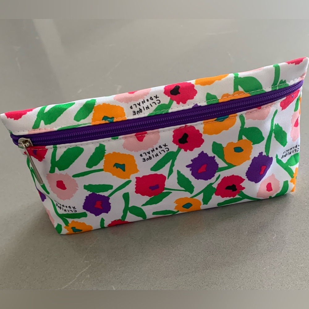 CLINIQUE x DONALD Cosmetics Bag